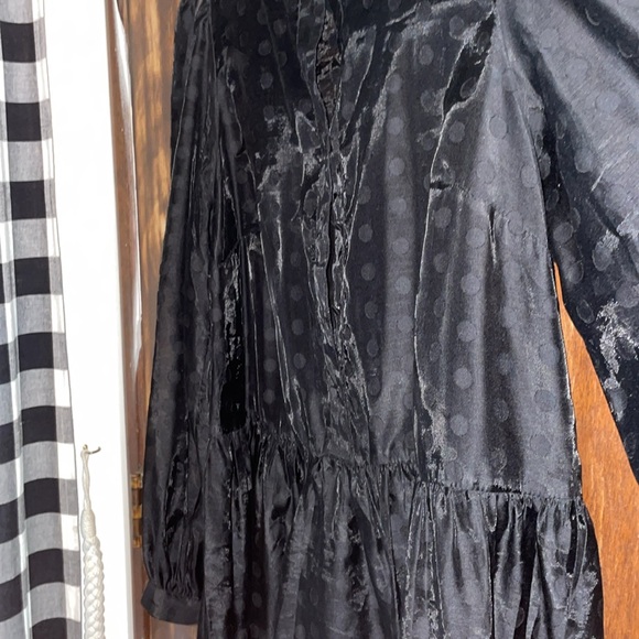 H&M polk dot top/dress (sheer) - Picture 3 of 4